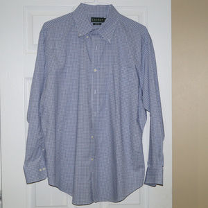 Men's Lauren Ralph Lauren Button Up Non Iron Plaid